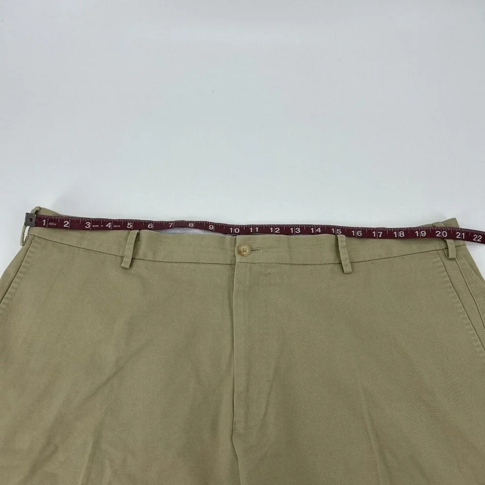 Peter Millar Shorts Men's 42 Beige Golf Flat‎ Front 100% Pima Cotton